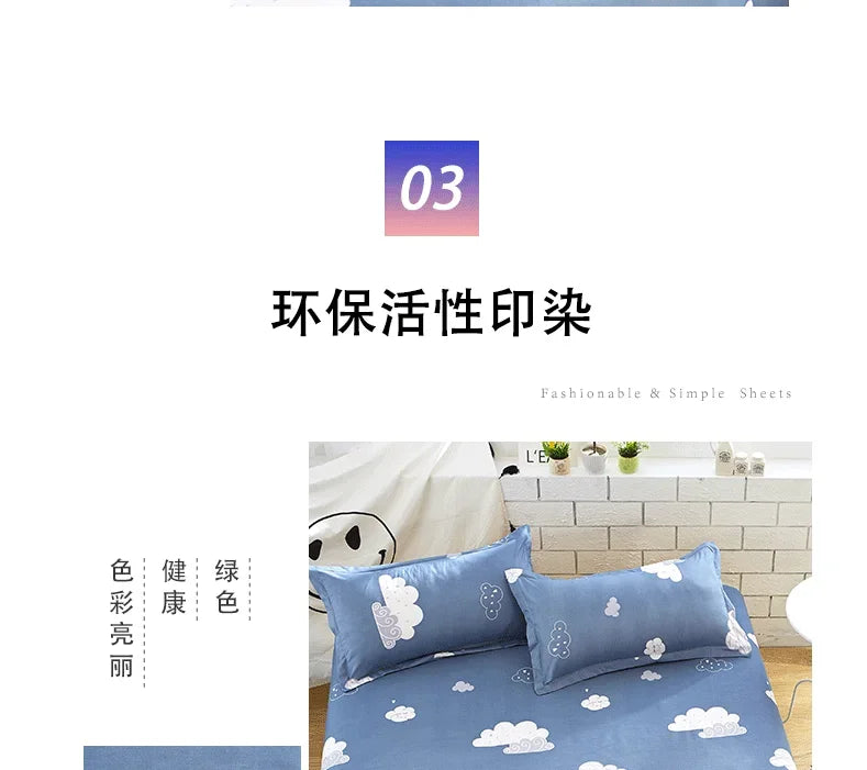 Stylish Bed Sheets – Colorful Patterns for Dorms, Single & Double Beds