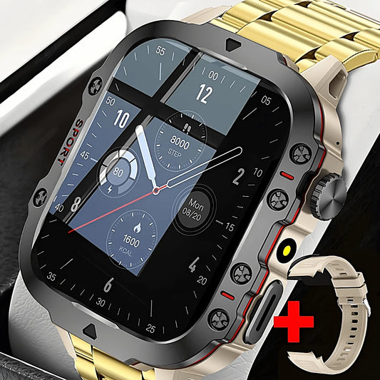 Smart Watch with 1.83-Inch High-Definition Touch Screen Featuring Wireless Calling Music Control Various Sports Modes And Many